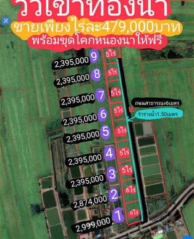 ที่ดินจัดสรรนครนายกสำหรับปลูกบ้านใกล้กรุงเทพ สวนเกษตรนครนายกใกล้กรุงเทพ ที่ดินจัดสรรสวยเกษตรราคาถูกนครนายก