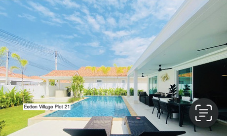 Pool Villa House for sale Cha Am,Phetchaburi  บ้านเดี่ยวพูลลวิลล่าใกล้สนามกอล์ฟปาล์มฮิลล์ชะอำ  