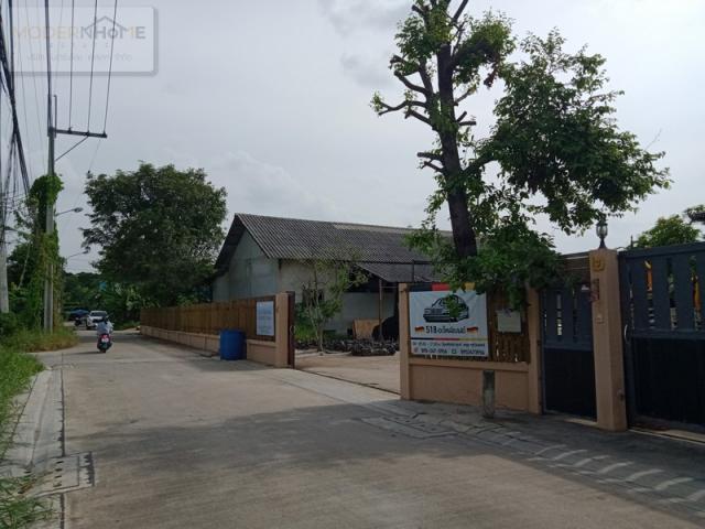 ที่ดินพร้อมบ้านเดี่ยว 1 ชั้น เนื้อที่ 399 ตารางวา ซอยรามอินทรา 5