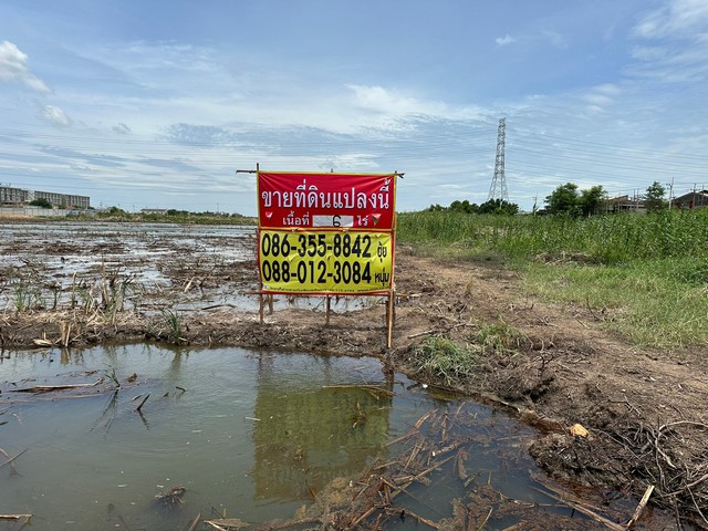 ขายที่ดิน 6ไร่ ซอยโรงแรม รอแยล อินน์ คลองหลวง27 ปทุมธานี