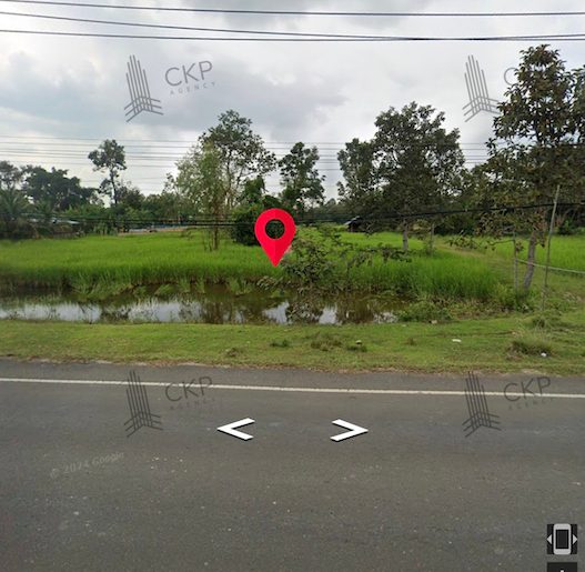 ขาย ที่ดินเปล่า ติดถนน เหมาะทำหมู่บ้านจัดสรร,โกดังเก็บของ