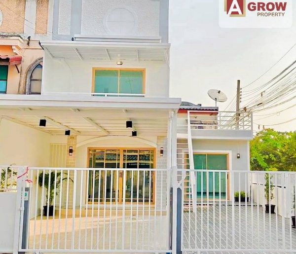 หมู่บ้านสิรารมย์ บ้านกล้วย-ไทรน้อย ถนนเมนทำเลค้าขาย