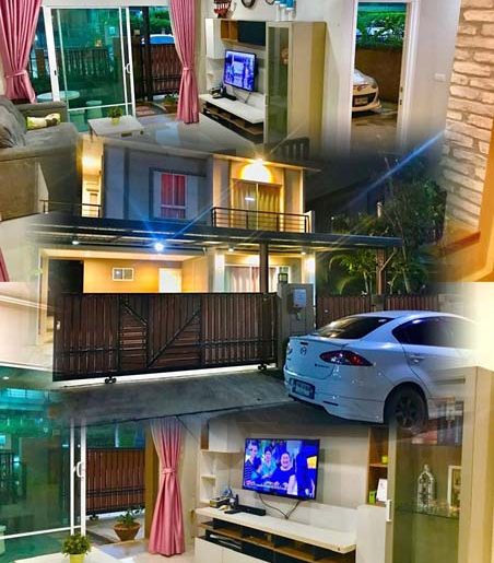 คลอง2 ซีเจ คลองหลวง Pet Friendly ม.กรุงเทพ รังสิต 3กม. บ้าน2ชั้น3