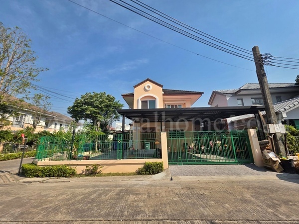 บ้านเดี่ยว หมู่บ้าน ภาณุ ซอย อัศวพิเชษฐ์ 17 ตลิ่งชัน รีโนเวทแล้ว