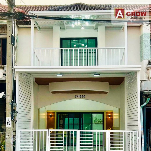หมู่บ้านปิยวรารมย์ เฟส2 ถนนบ้านกล้วย-ไทรน้อย ถนนเมน ตกแต่งพร้อมอย