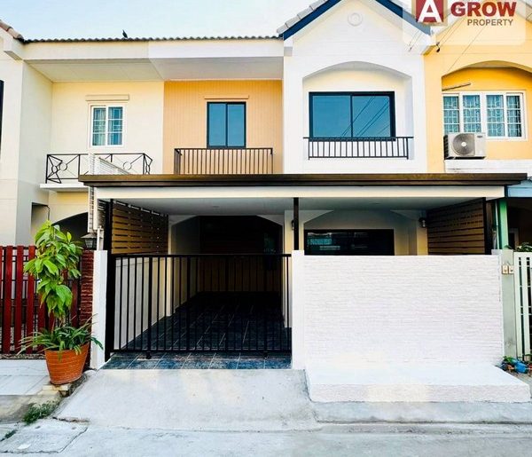 หมู่บ้านบัวทองธานี14 บางบัวทอง บ้านสวย รีโนเวทใหม่พร้อมอยู่