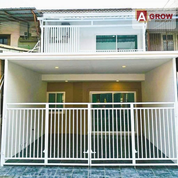 หมู่บ้านจันทิมาธานี 2 ถนนกาญจนาภิเษก รีโนเวทใหม่ทั้งหลัง พร้อมอยู