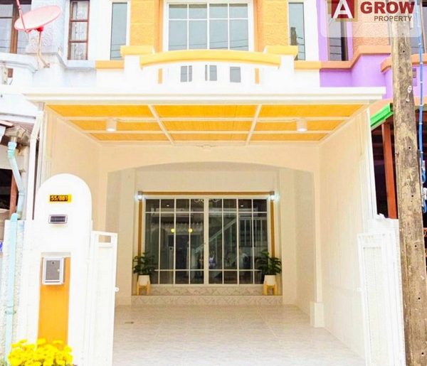 หมู่บ้านปาริชาติ ถนน 345 ตกแต่งใหม่พร้อมอยู่