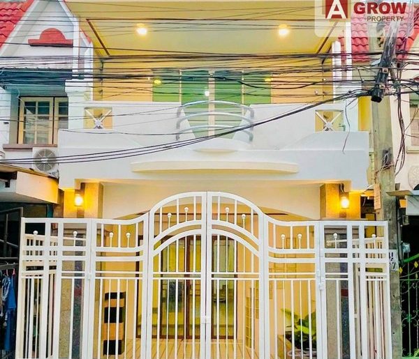 หมู่บ้านรุ่งทรัพย์ สามัคคี34 นนทบุรี บ้านทำเลทอง รีโนเวทใหม่พร้อม