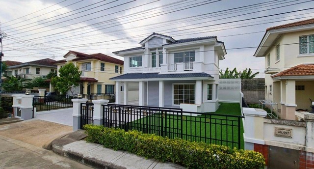 มัณฑนา ราชพฤกษ์ บ้านเดี่ยวมือสอง บ้านหลังใหญ่ ติดถนนราชพฤกษ์