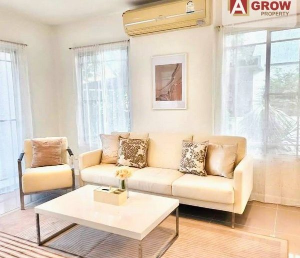 ปล่อยเช่าบ้านหรูหมู่บ้านมัณฑนา อ่อนนุช-วงแหวน สวย ใหญ่ ส่วนกลางดี