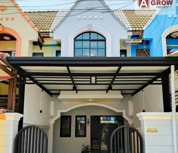 หมู่บ้านนันทิศา คู้บอน 30 บ้านสวย พื้นที่กว้าง เฟอร์ฯครบ พร้อมอยู