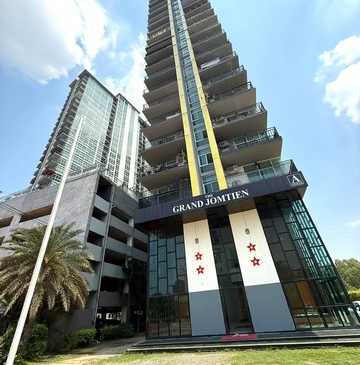 ให้เช่า คอนโด The grand jomtien 2 วิวสระ ยินดีรับน้องหมา