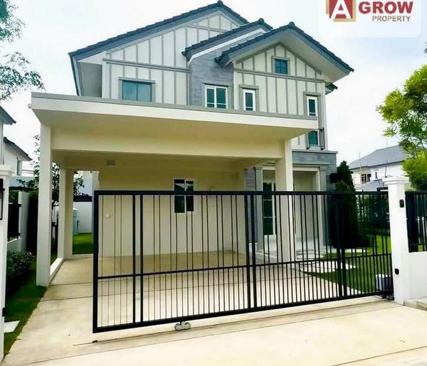 หมู่บ้านวิลลาจจิโอ 3 ศรึนครินทร์-บางนา บ้านหลังมุม ตกแต่งครบพร้อม