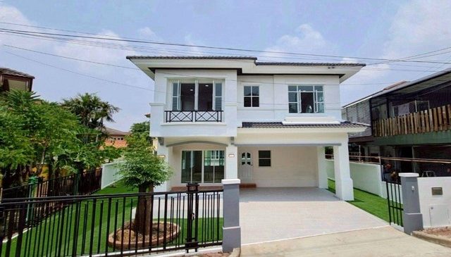 หมู่บ้านปาริชาต 345 บ้านเดี่ยว ทำเลติวานนท์ วงแหวน ราชพฤกษ์