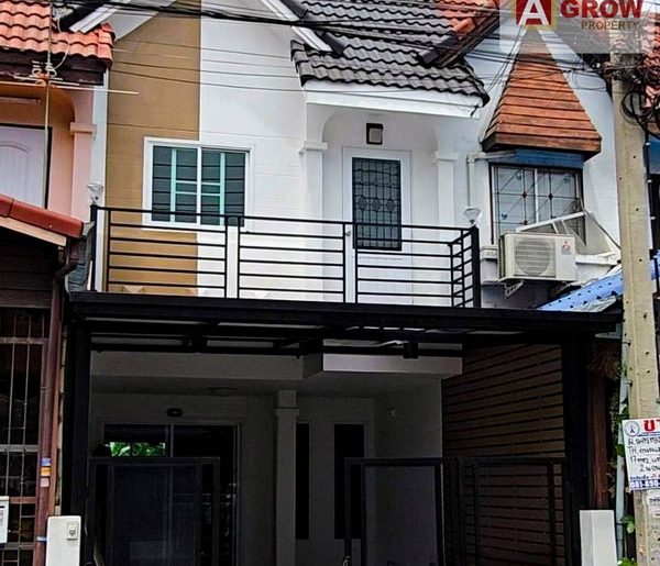 หมู่บ้านนครทองปาร์ควิว3 ถนนบางบัวทอง-สุพรรณบุรี ค้าขายได้ ทำเลดี