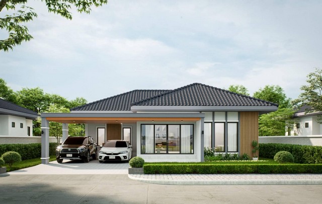 บ้านเดี่ยวโครงการใหม่ทำเลทอง ใกล้หาดจอมเทียนและพัทยาใต้