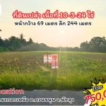 ที่ดินเเปลงใหญ่ หน้ากว้าง เหมาะสำหรับการลงทุนระยะยาว
