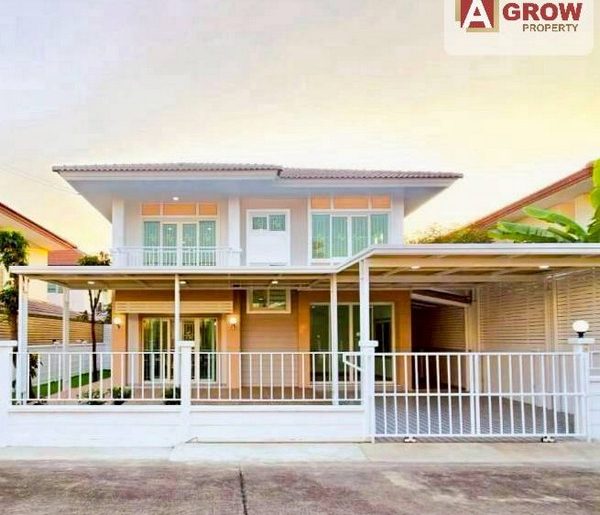 หมู่บ้านคุณาภัทร 5 ซอยบัวทอง 4 บ้านเดี่ยวรีโนเวทใหม่สวยพร้อมอยู่