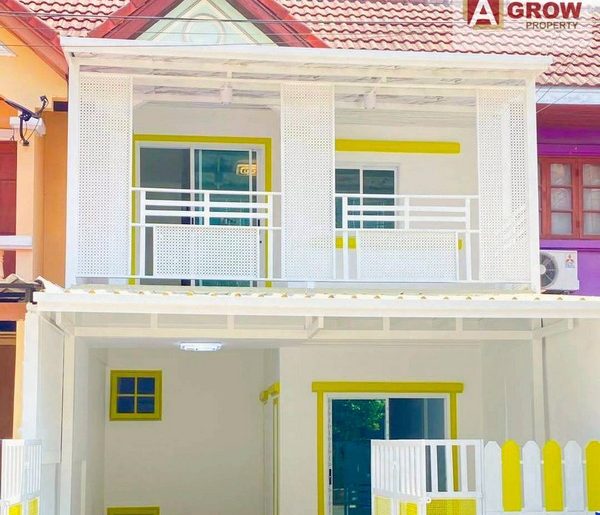 หมู่บ้านจิตรัตนา บางบัวทอง-สุพรรณบุรี ตกแต่งใหม่ทั้งหลังพร้อมอยู่