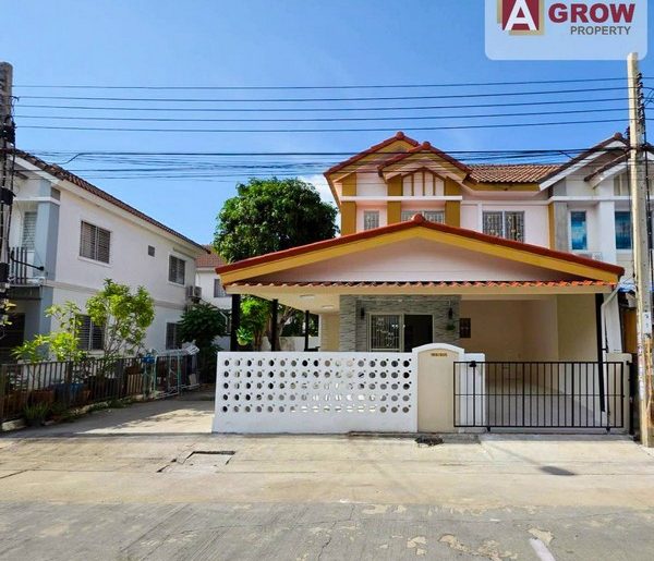 หมู่บ้านพฤกษา 56 สุขสวัสดิ์-ร่มเย็น หลังมุม บ้านสวย ตกแต่งครบพร้อ