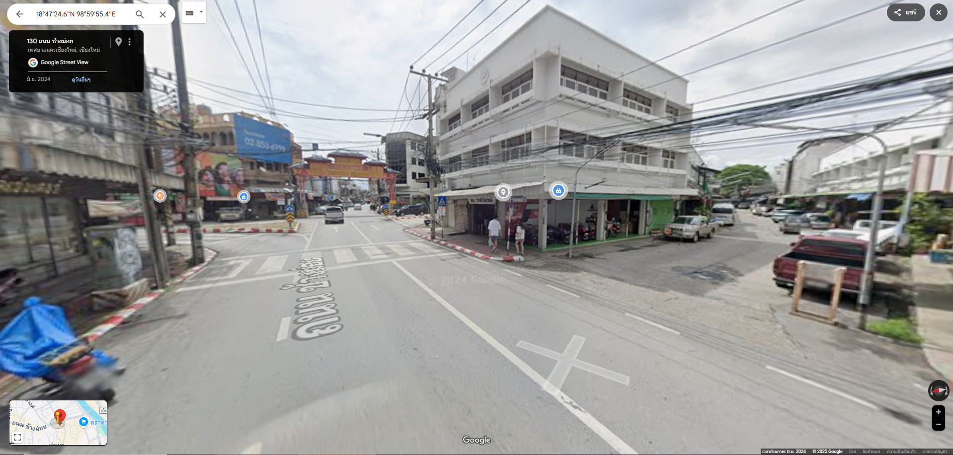 ขายตึกถนนช้างม่อย ใกล้กาดหลวง ตลาดวโรรส เข้าซอย 20 เมตร พร้อมผู