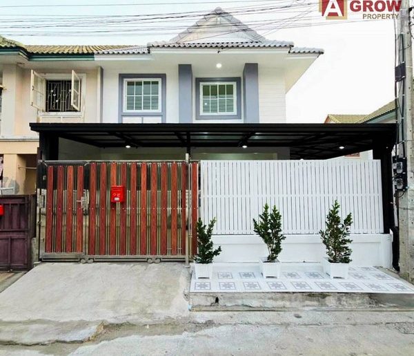 หมู่บ้านพฤกษา 25 บางใหญ่ หลังมุมราคาเบาๆ ตกแต่งใหม่พร้อมอยู่