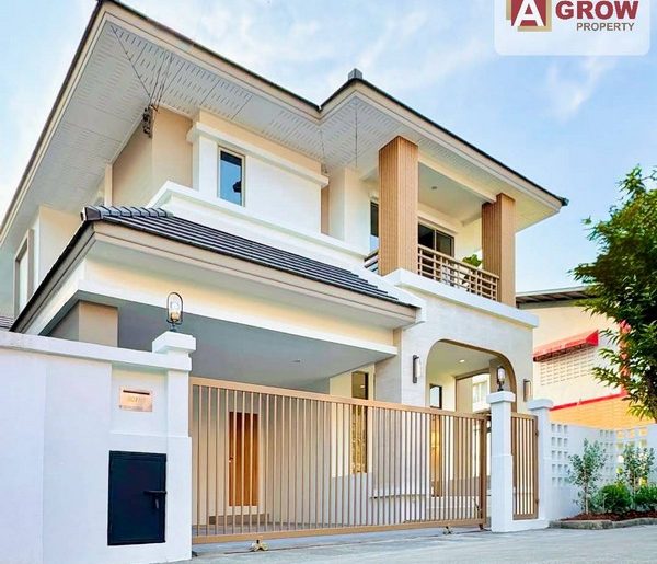 หมู่บ้านอากาศ โพธิ์แก้ว3 สวยเรียบหรู โปร่งโล่งสบาย รีโนเวทใหม่ทั้