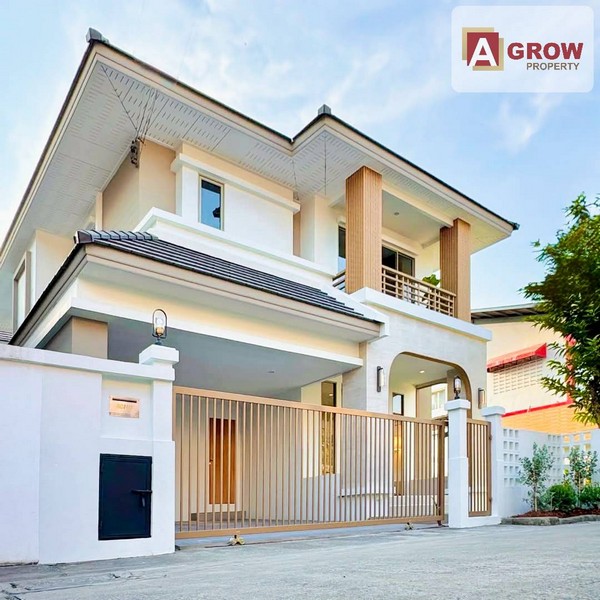 หมู่บ้านอากาศ โพธิ์แก้ว3 สวยเรียบหรู โปร่งโล่งสบาย รีโนเวทใหม่ทั้