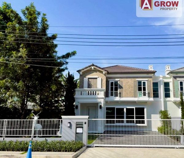 หมู่บ้านอัญญ่า บางนา-ราม2 บ้านใหม่ บ้านหลังแรกของโครงการ พร้อมเข้