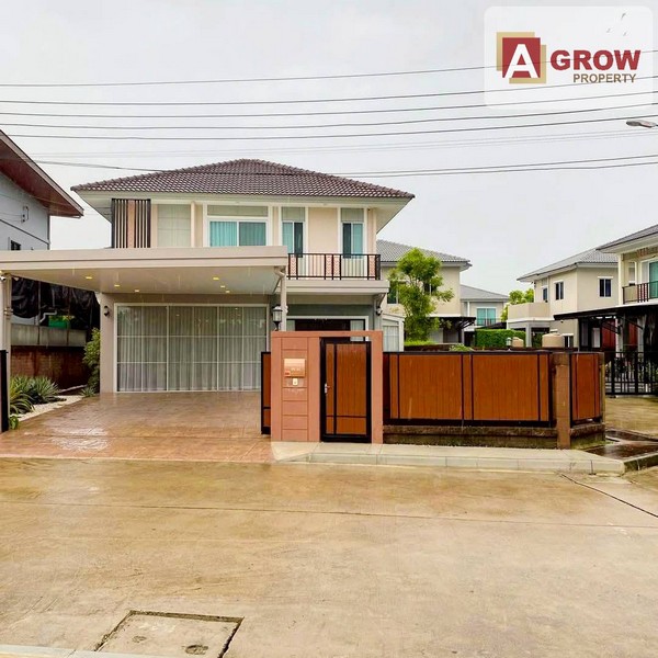 หมู่บ้านภัสสร เพรสทีจ จตุโชติ-วัชรพล มีสระว่ายน้ำ เฟอร์ครบพร้อมอย