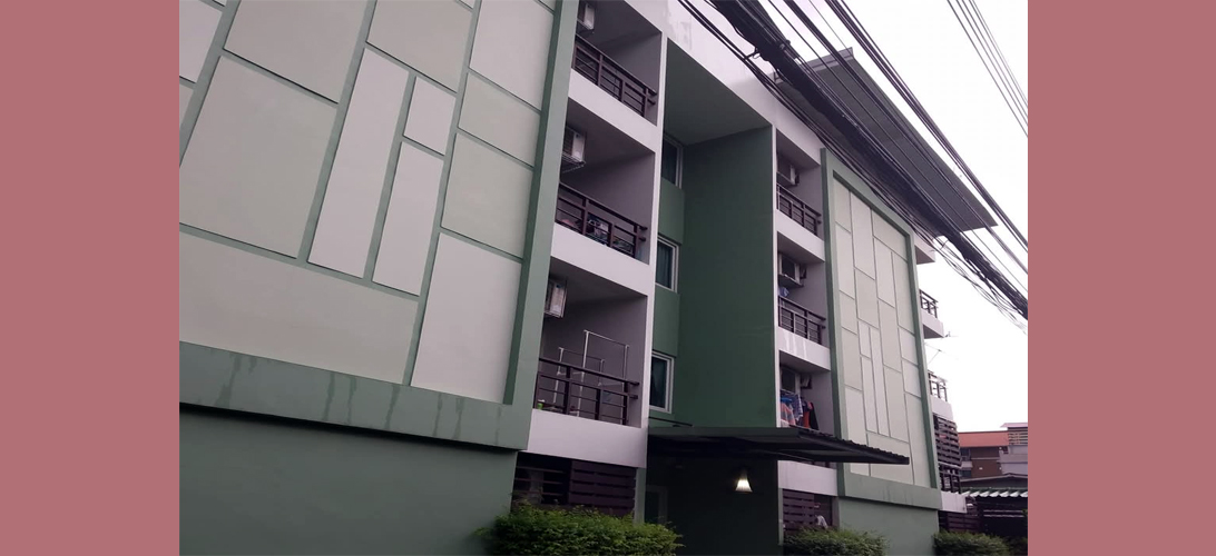 หอพัก ให้เช่า ทีพักรายเดือน ติดถนนใหญ่ ใกล้แอร์พอร์ตลิงค์หัวหมาก ราคา4500 รถไฟฟ้าสายสีเหลืองสถานีศรีกรีฑา